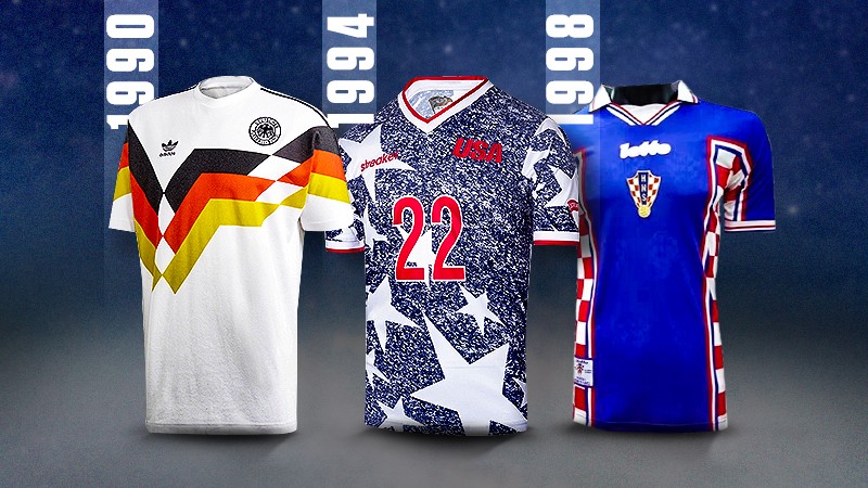 best football jerseys of all time