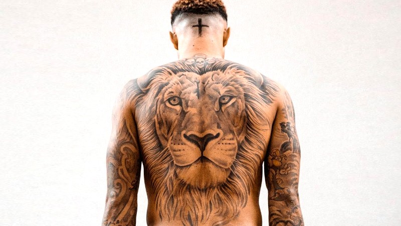 Tattoo uploaded by Marco Fonseca  Memphis Depay lion  Tattoodo