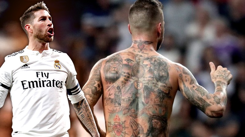 Top Tattoos A football XI of tattooed players