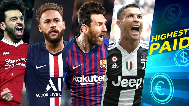 Sportmob Top Highest Paid Footballers In The World In 2020