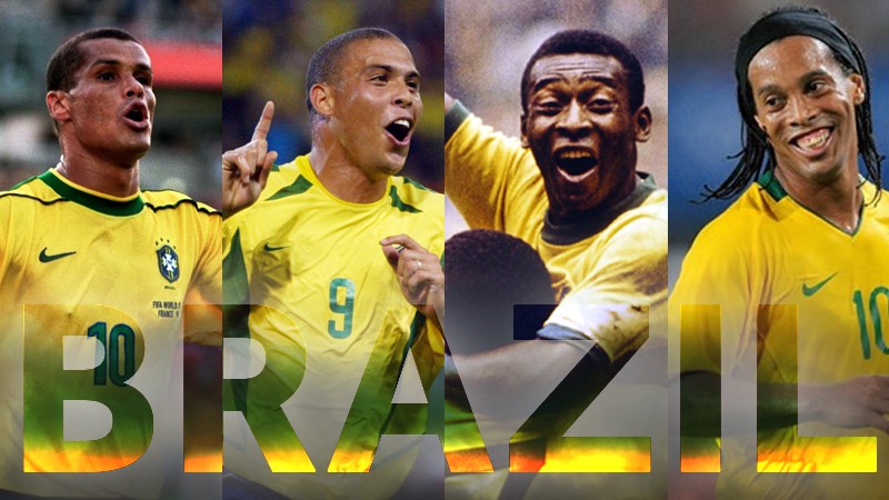 The greatest Brazilian footballers of 