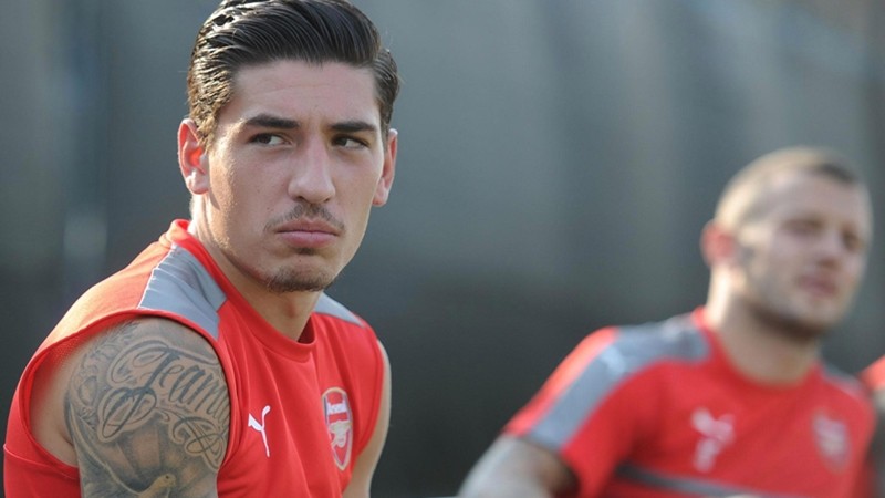 Arsenal star Hector Bellerin wears his heart on his sleeve when hes on the  pitch with his whole family tattooed on his body  The Sun