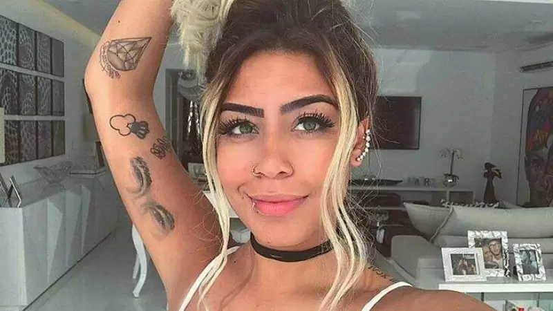 Neymars sister Rafaella gets Barcelona stars eyes inked on arm to return  gesture after he revealed portrait tattoo of sibling  Daily Mail Online