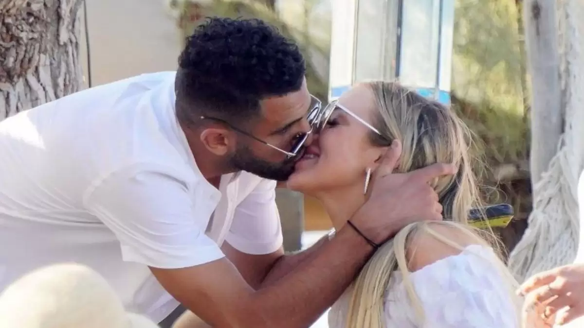 Inside Riyad Mahrez and stunning Wag Taylor Ward's London wedding