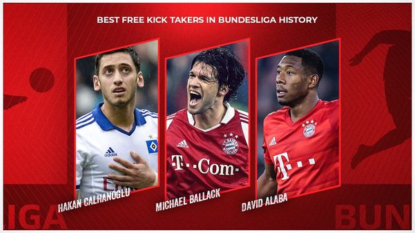 Sportmob Best Free Kick Takers In Bundesliga History
