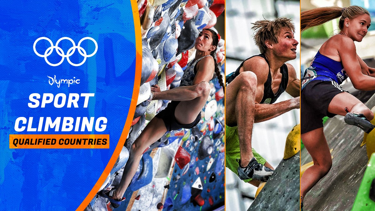 SportMob Olympic sport climbing qualified countries