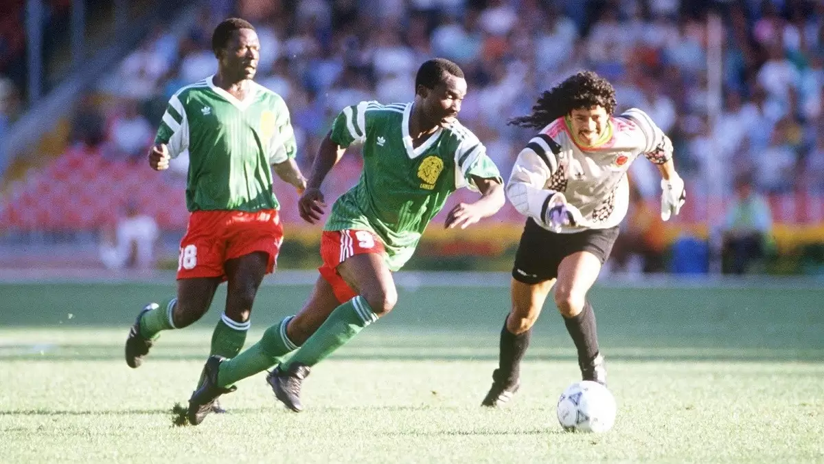 OptaJoe on X: 42 - Roger Milla was aged 42 years & 39 days when he  scored for Cameroon vs Russia at World Cup '94 - the oldest player to ever  score