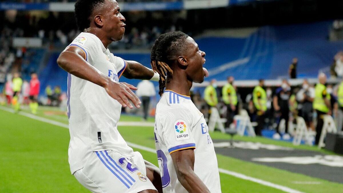 SportMob - Camavinga scores Real Madrid debut goal against Celta Vigo