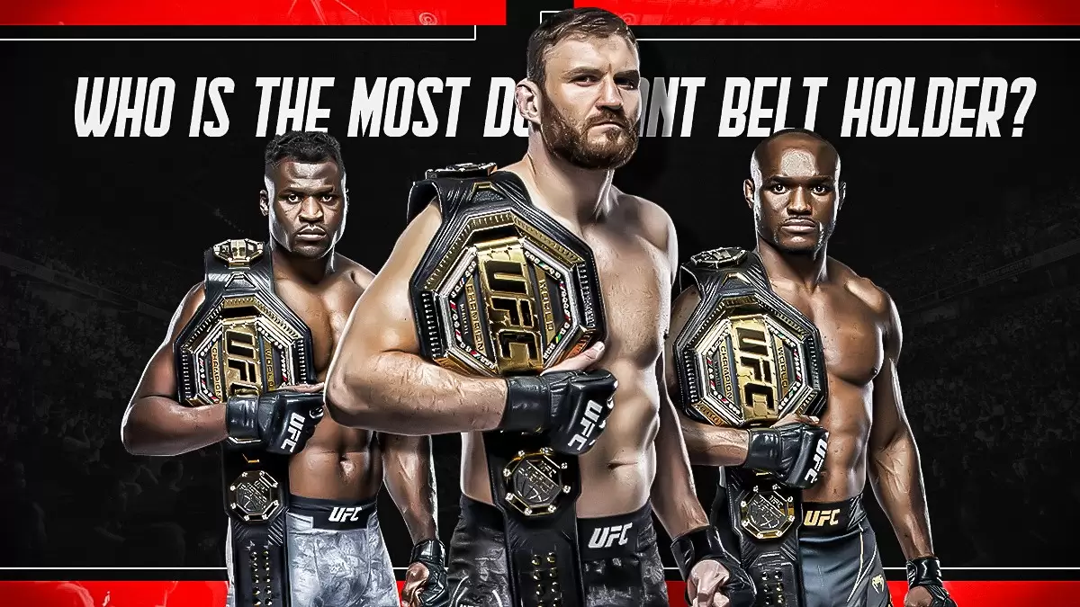 SportMob – UFC Champions: Who is the dominant belt holder?