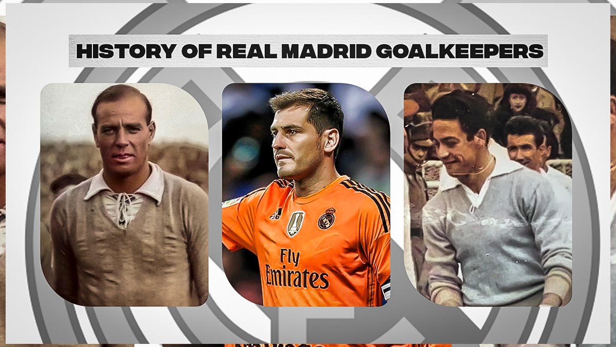 SportMob Real Madrid goalkeepers history