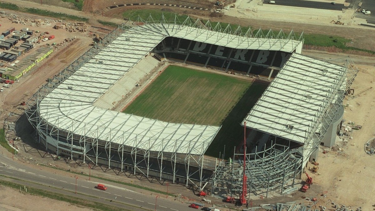 SportMob – Top Facts Pride Park Stadium, Opened by the Queen Herself