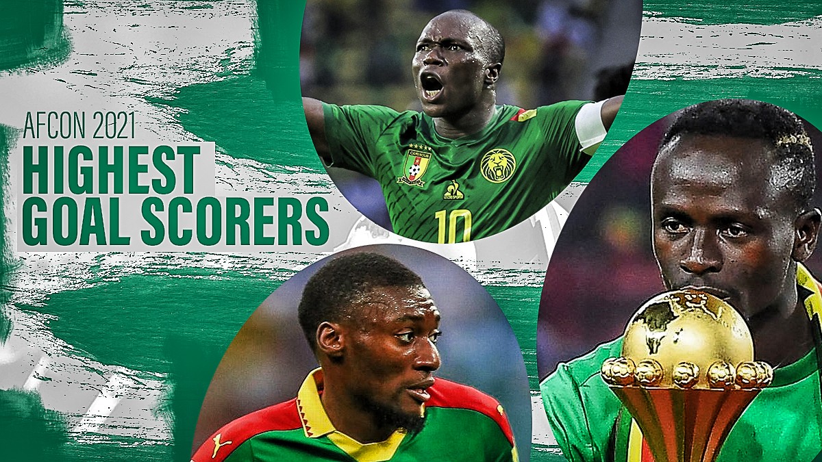 SportMob AFCON 2021 highest goal scorers