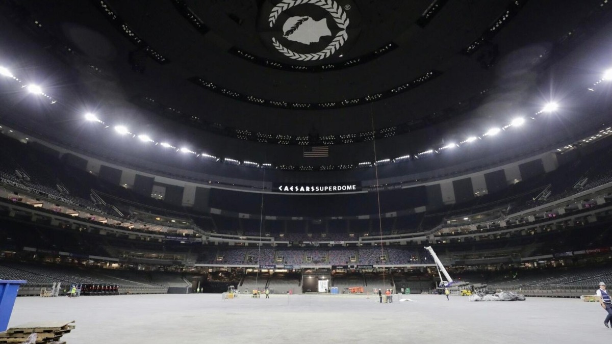 The Mercedes-Benz Superdome Renamed 'Caesars Superdome' - Sports